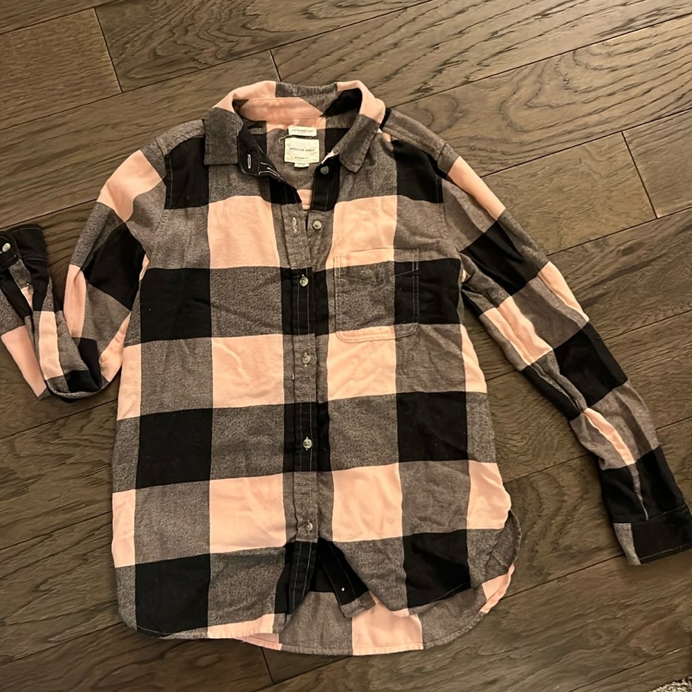 American Eagle boyfriend fit ahh-mazingly soft flannel